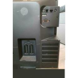 Philips zwarte flat televisie