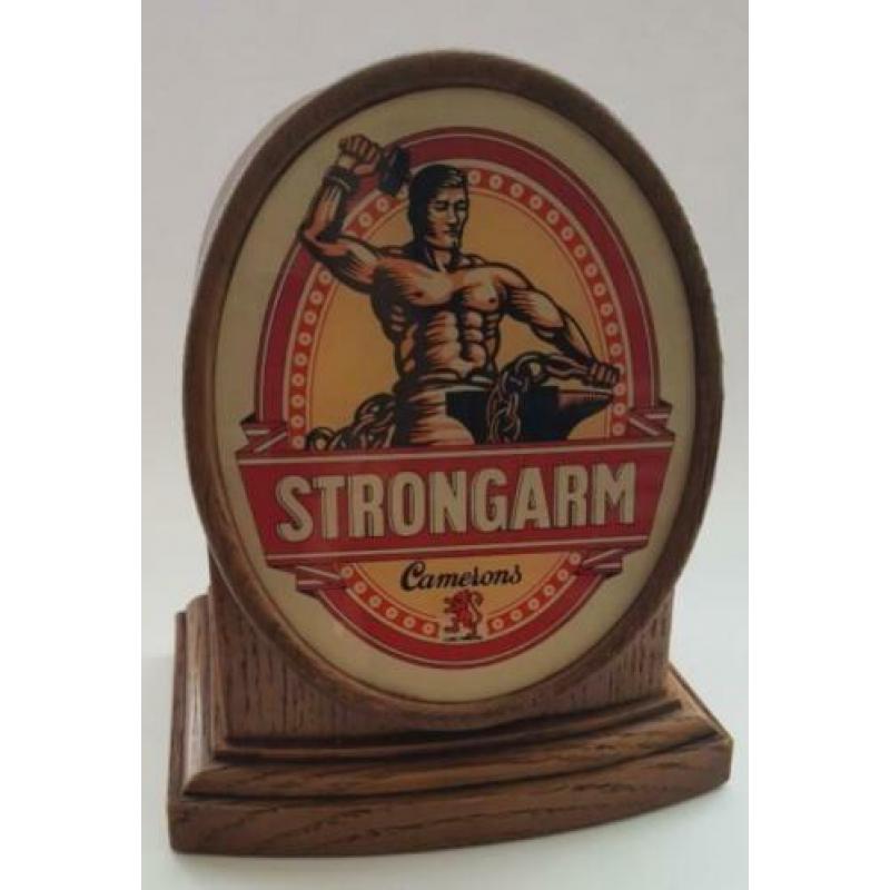 Camerons Strongarm bierreclame biertapverlichting