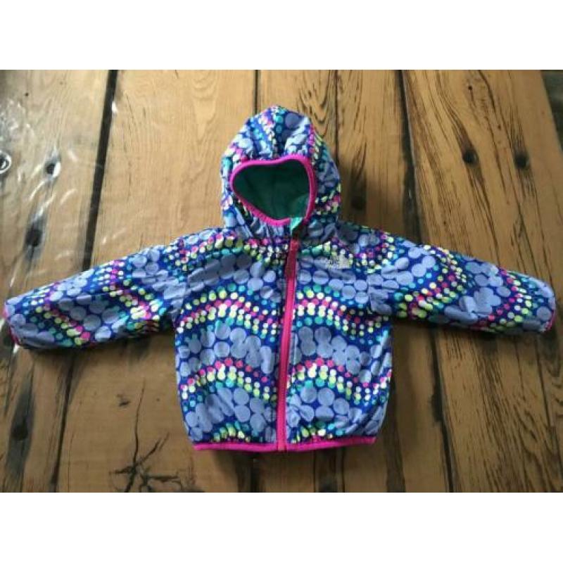 The North Face jas jack 6-12M meisjes reversable