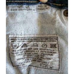 lifeline denim jeans spijkerbroek Texas maat W30
