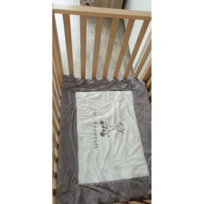 Bopita box met grijs/witte kleed