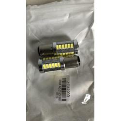 2x LED-lampen BAY15D 33SMD 5730 1200LM Leeslamp auto remlich