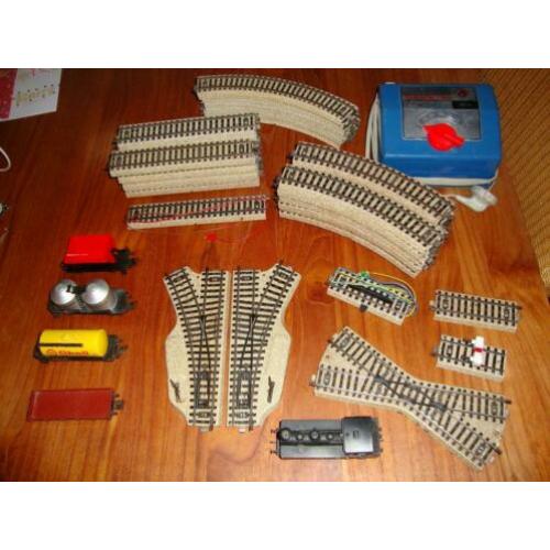 Nette en complete Marklin H0 M-rail treinset