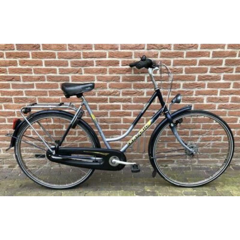 Gazelle damesfiets 3V - D53 - Student - Cafefiets - Station