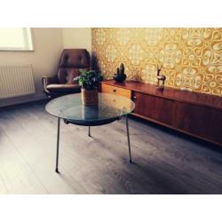 Retro vintage design salontafel Rietveld Gispen 535
