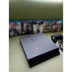 PS4 met Spellen en Controller ( 1TB )