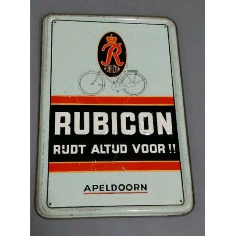 Rubicon Rijwielen Apeldoorn reclamebord - fiets