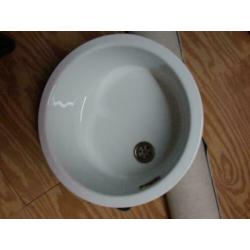 Wasbak rond 44 cm