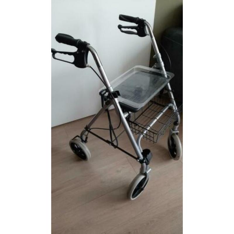 Rollator Drive Road 9,6 kg met zitting en mand,