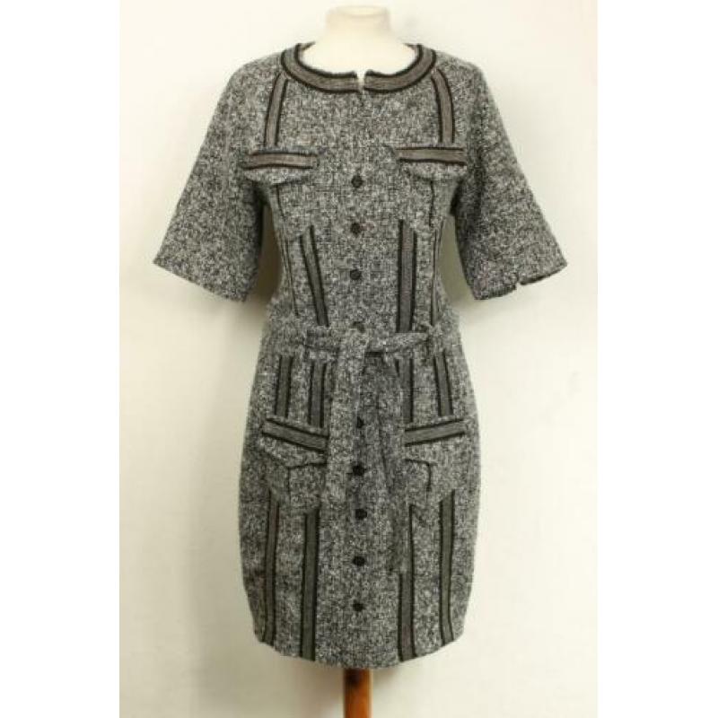 Tweed jurk/jas van GIVEN maat 42