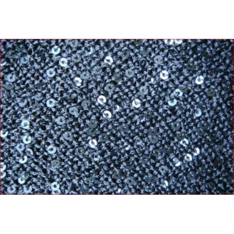 Antraciet SUPERSTAR vest met pailletten maat 40 zgan