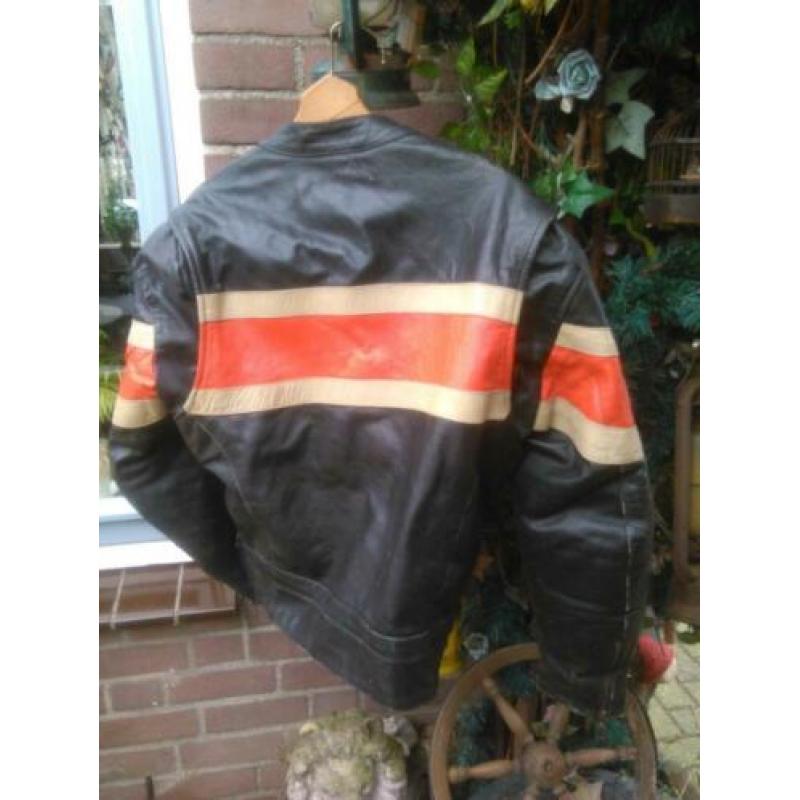 LEDEREN MOTOR JACK maat XL