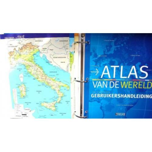 Verzamelalbums van Editions Atlas 'Atlas van de Wereld'
