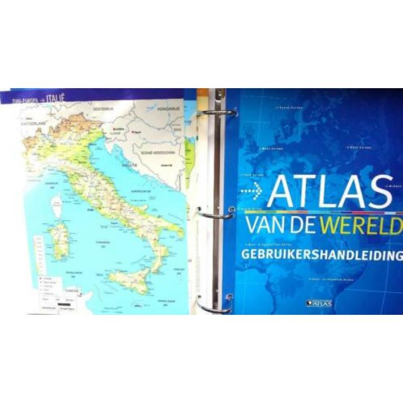 Verzamelalbums van Editions Atlas 'Atlas van de Wereld'