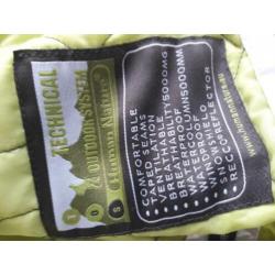 Bruine outdoorjas maat S
