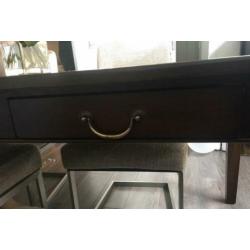 Nette teak eettafel L180xb90xh77 (excl eetkamerstoelen)
