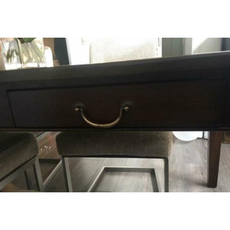 Nette teak eettafel L180xb90xh77 (excl eetkamerstoelen)
