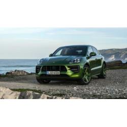 PORSCHE MACAN GTS Polyester Poster Banner Vlag