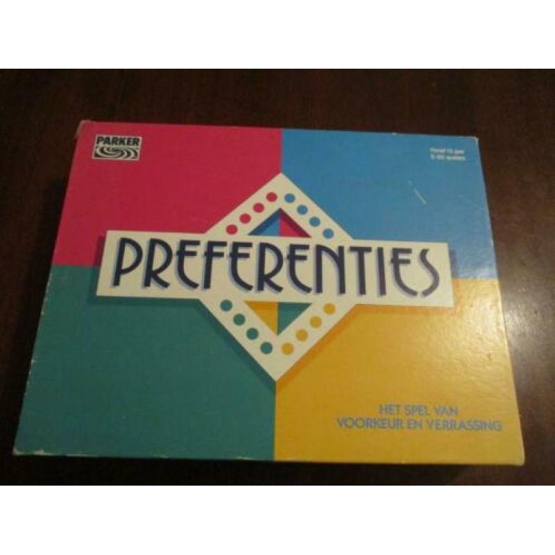 Preferenties, Parker