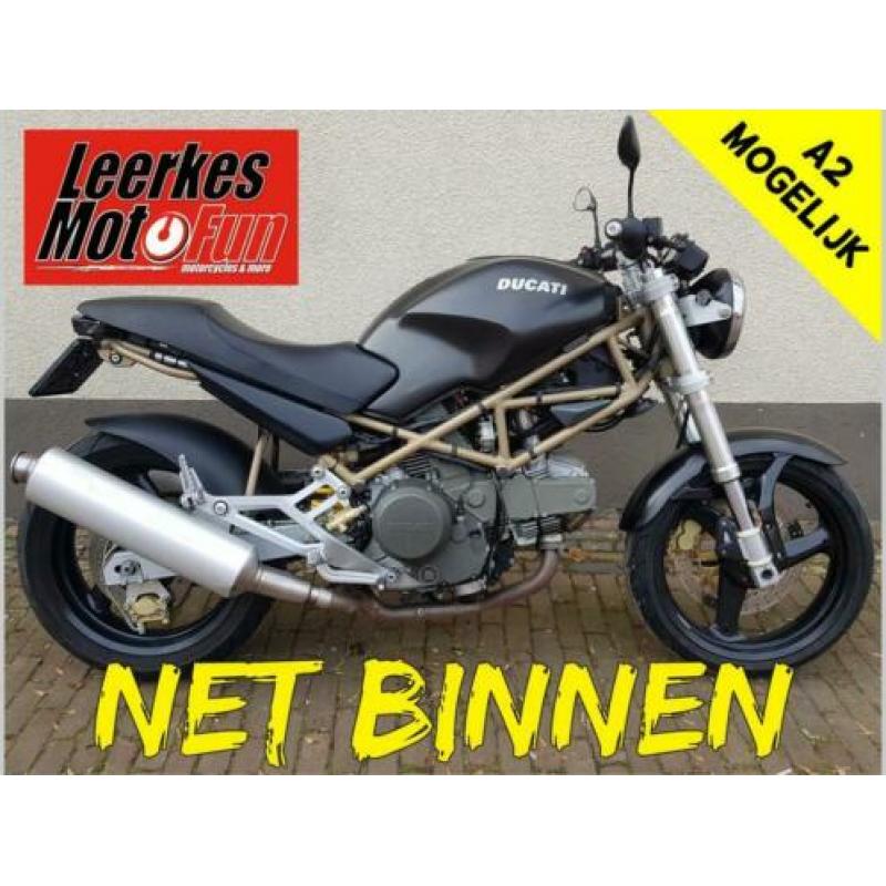 Ducati M600 / Monster 600 M Dark zwart A2 mogelijk! (2000)
