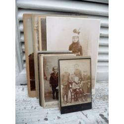 carte de visite 20 stuks Kabinetfoto`s Cdv`s ca 1900