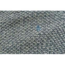 Heren/jongens trui donker blauw/wit gebreide trui Pinguin M