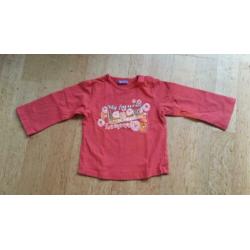 Shirtjes lange mouw maat 86