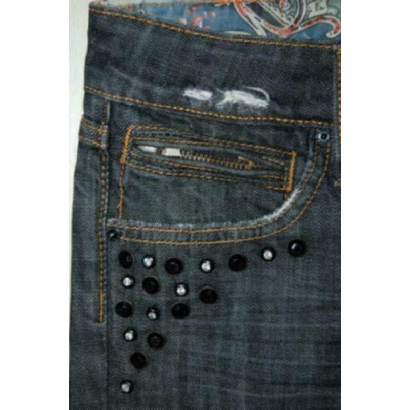 FRACOMINA jeans, spijkerbroek, zwart-grijs, Mt. W30