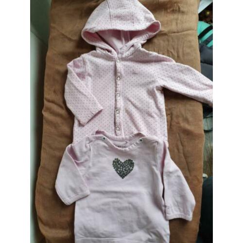 Baby meisje / unisex maatje 50 en 56