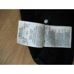 Dames Stretchy Lee Broek- Zwart- Maat 28 / L33