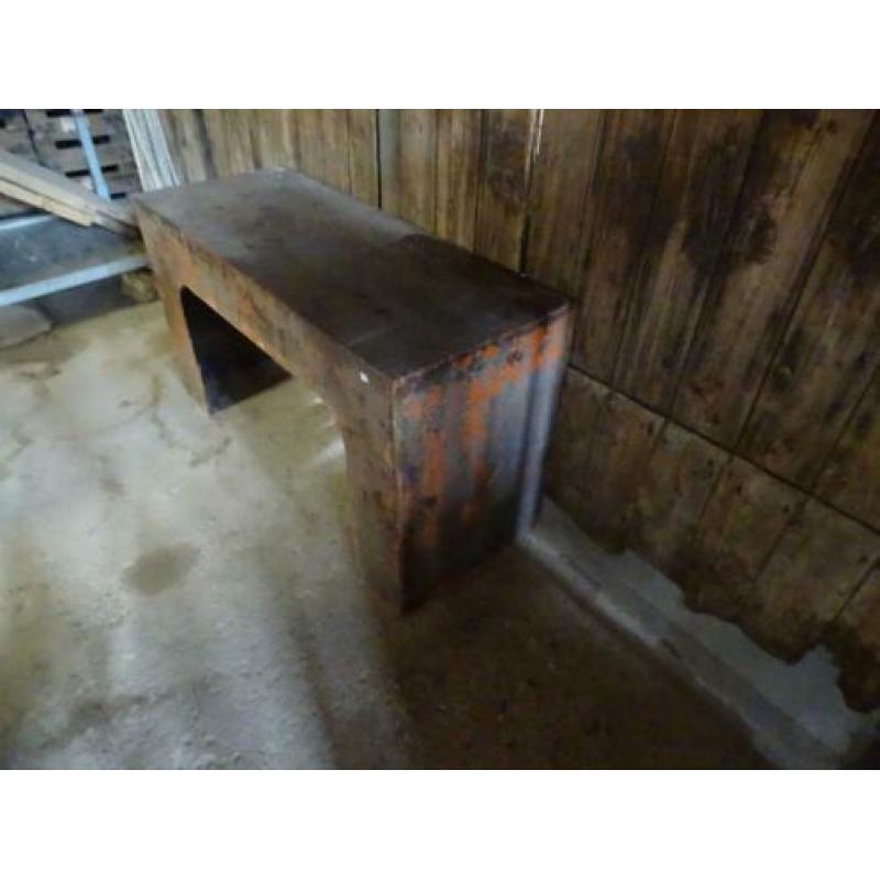 industriële tafel dressoir bijzettafel bank bankje