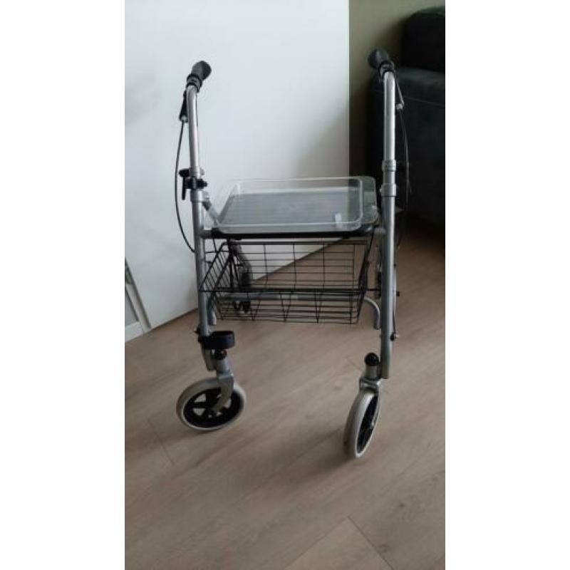Rollator Drive Road 9,6 kg met zitting en mand,