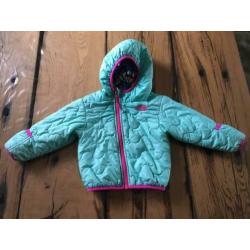 The North Face jas jack 6-12M meisjes reversable