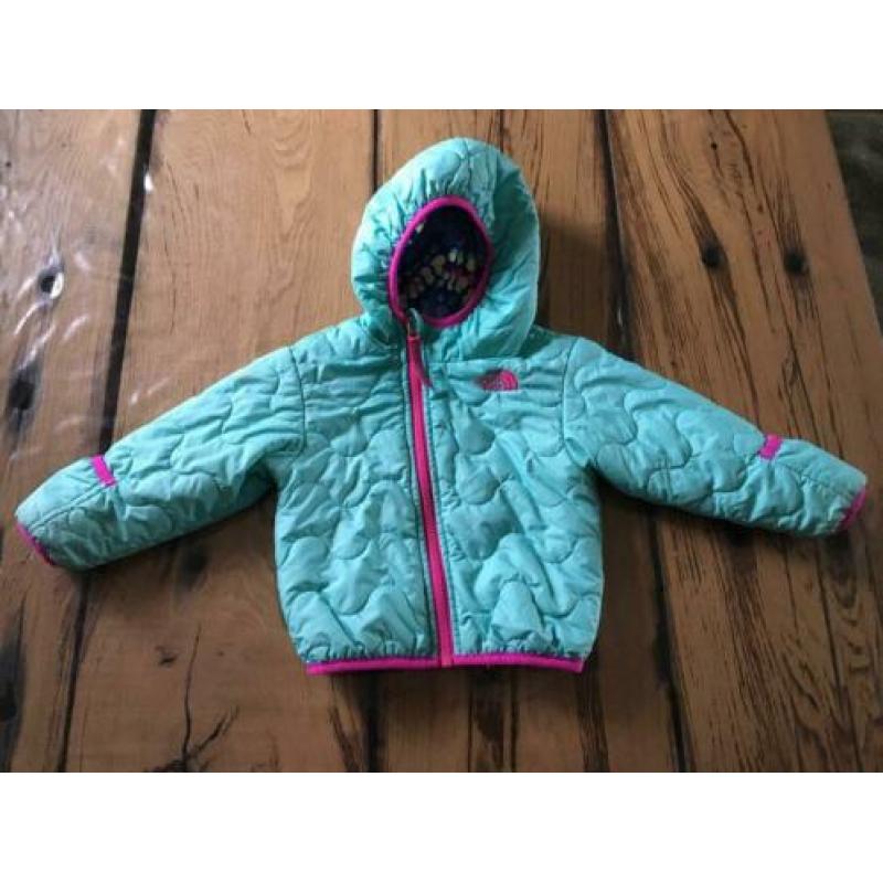 The North Face jas jack 6-12M meisjes reversable