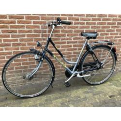 Gazelle damesfiets 3V - D53 - Student - Cafefiets - Station