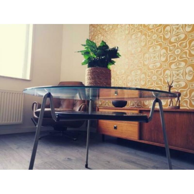 Retro vintage design salontafel Rietveld Gispen 535