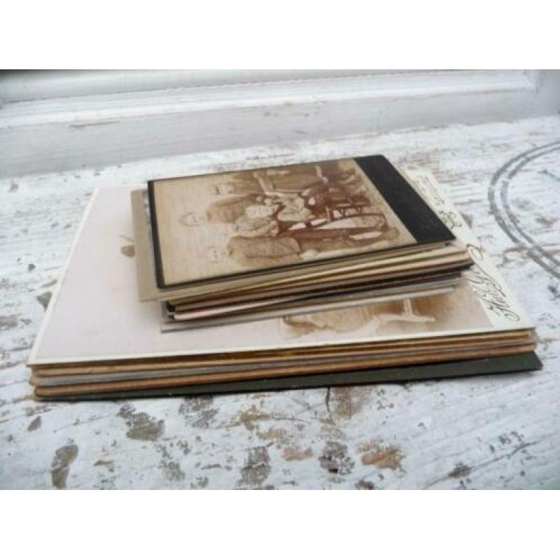 carte de visite 20 stuks Kabinetfoto`s Cdv`s ca 1900