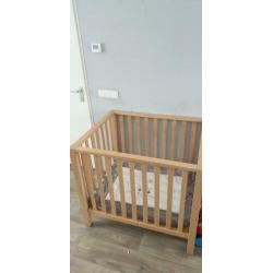 Bopita box met grijs/witte kleed
