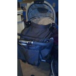 Te koop 3 in 1 kinderwagen merk quinny