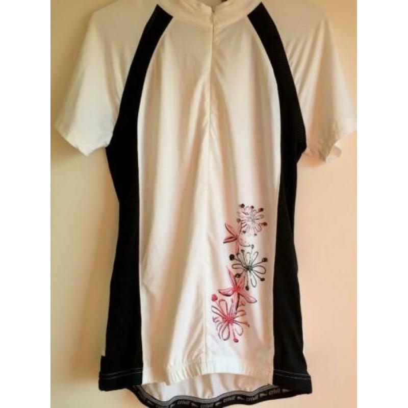 Crivit dames wielren fiets shirt mt M 40 - 42