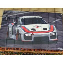PORSCHE MACAN GTS Polyester Poster Banner Vlag