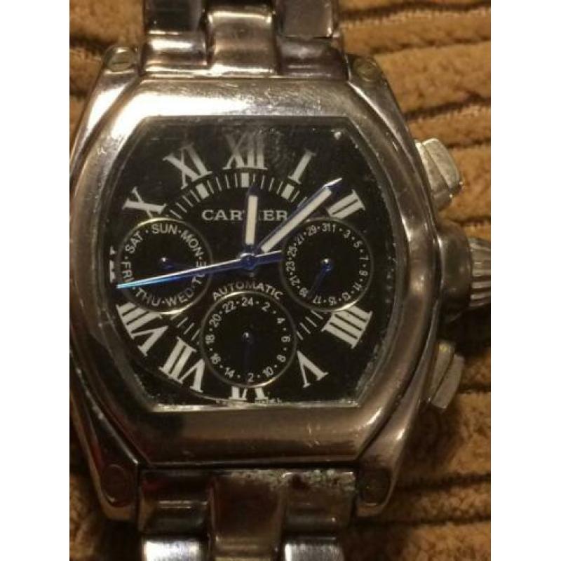 Cartier roadster horloge