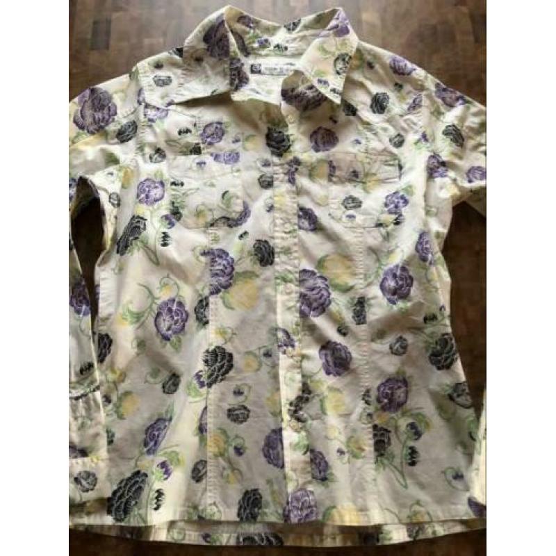 Bien Blue blouse maat 40