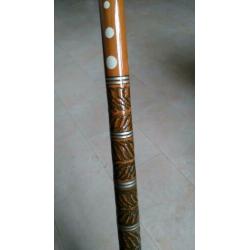 Mooie tweedelige keu met etui. Lengte 140cm. Gew. 555gr