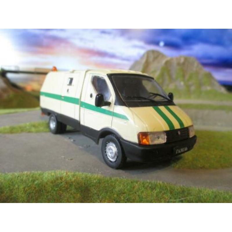 1/43 GAZ 3302 Ratnik Geldtransport - DeA Renault DAF / LDV