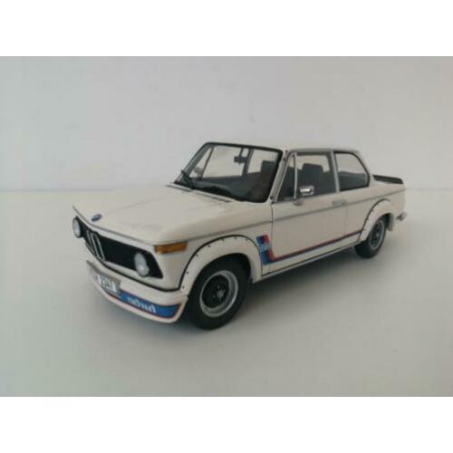 Kyosho 1:18 BMW 2002 Turbo Wit OVP dealer edition ZGAN