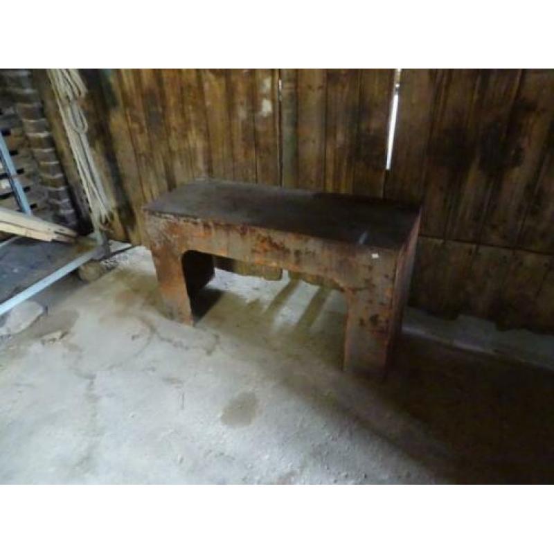 industriële tafel dressoir bijzettafel bank bankje