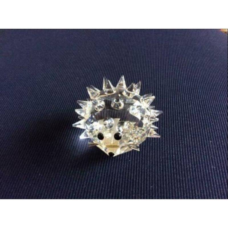 Swarovski kristalfiguurtjes pinguïn egel zwaan kat