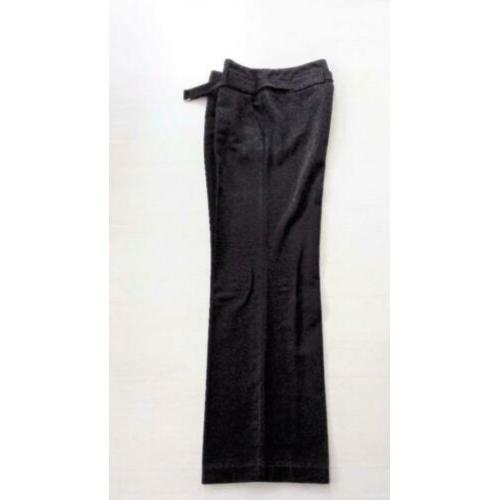 GARDEUR zwarte pantalon, pallazzo model (wide leg) maat 38