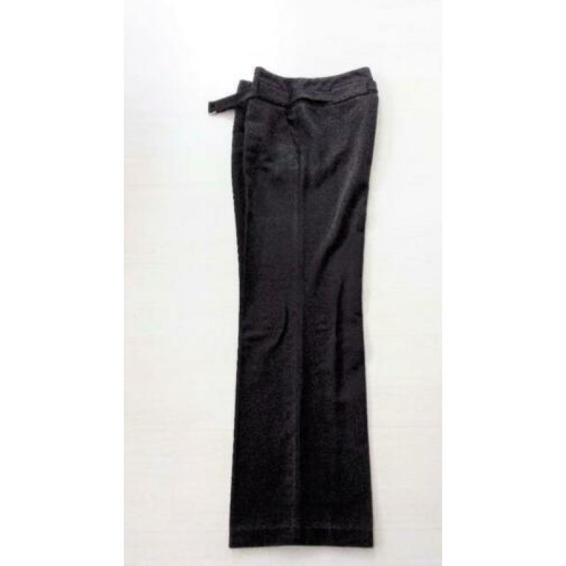 GARDEUR zwarte pantalon, pallazzo model (wide leg) maat 38